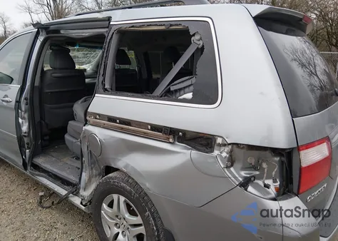 2007 Honda Odyssey Ex-L z USA, uszkodzony, nr VIN 5FNRL38627B019900